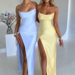 Misha Maxi Dress - Lemon - Image 3