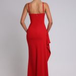 Violetta Maxi Dress - Red - Image 2