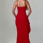 Violetta Maxi Dress - Red - Image 11