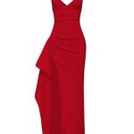 Violetta Maxi Dress - Red - Image 13