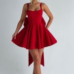 Rue Mini Dress - Red
