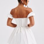 Penelope Mini Dress - Black/White - Image 2