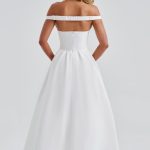 Lanetta Midi Dress - Ivory - Image 8