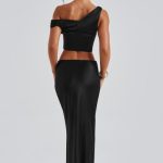 Bernadette Maxi Skirt - Black - Image 2