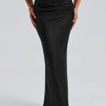 Bernadette Maxi Skirt - Black - Image 6
