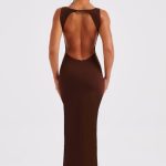 Kassandra Maxi Dress - Chocolate - Image 6