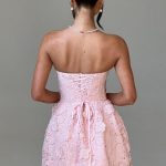 Leona Mini Dress - Blush - Image 2