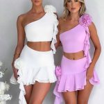 Daina Mini Skirt - Pink - Image 5