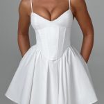 Analeigh Mini Dress - Ivory - Image 2
