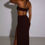 Mariana Maxi Skirt - Chocolate - Image 7