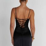 Mabel Mini Dress - Black - Image 4