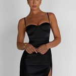 Mabel Mini Dress - Black - Image 6