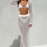 Riella Maxi Skirt - White