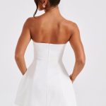 Asha Mini Dress - Ivory - Image 4