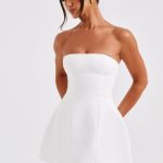 Asha Mini Dress - Ivory - Image 7
