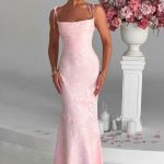 Whitney Maxi Dress - Blush - Image 3