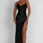Celestina Maxi Dress - Black - Image 8