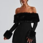 Villanelle Mini Dress - Black