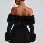 Villanelle Mini Dress - Black - Image 3