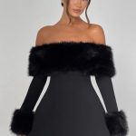 Villanelle Mini Dress - Black - Image 7