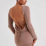 Anastassia Maxi Dress - Chocolate - Image 6