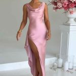 Marilyn Maxi Dress - Blush - Image 5