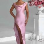 Marilyn Maxi Dress - Blush - Image 7