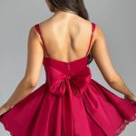 Josie Mini Dress - Red - Image 2