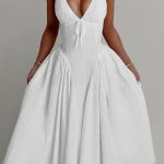 Monroe Midi Dress - Ivory