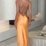 Misha Maxi Dress - Tangerine - Image 2
