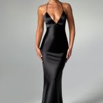 Delphine Maxi Dress - Black