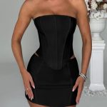Jacquie Corset - Black - Image 2