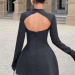 Kelly Mini Dress - Black - Image 2