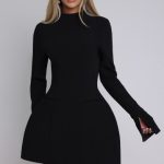 Kelly Mini Dress - Black - Image 9