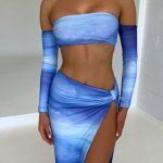 Brynn Top - Blue Haze Print