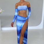 Brynn Top - Blue Haze Print - Image 4