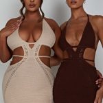 Selena Mini Dress - Chocolate - Image 16