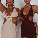 Selena Mini Dress - Chocolate - Image 17
