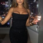 Tonia Mini Dress - Black