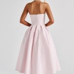Edith Midi Dress - Blush - Image 3