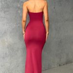 Emery Midi Dress - Cherry - Image 3