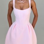 Janiyah Mini Dress - Blush - Image 2