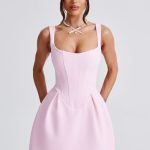 Janiyah Mini Dress - Blush - Image 8