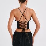 Selma Mini Skirt - Black - Image 12