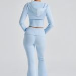 Portia Knit Pants - Baby Blue - Image 3