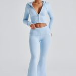 Portia Knit Pants - Baby Blue - Image 6