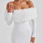 Vittoria Midi Dress - Ivory - Image 5