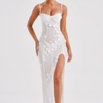 Dalary Maxi Dress - Ivory - Image 8