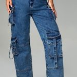 Brooklyn Cargo Pant - Dark Wash - Image 10