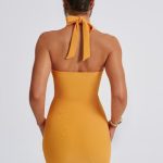 Fallon Mini Dress - Tangerine - Image 11